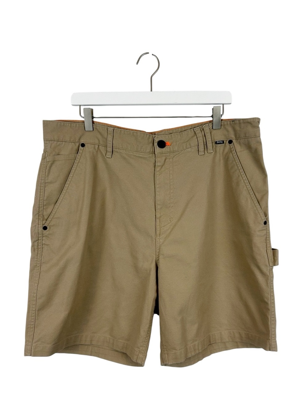 Hurley Men's Cargo Shorts Size 38 Tan Khaki